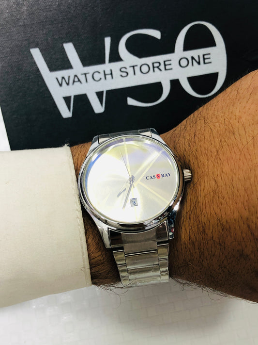 Cassray Orignal watch>Silver white