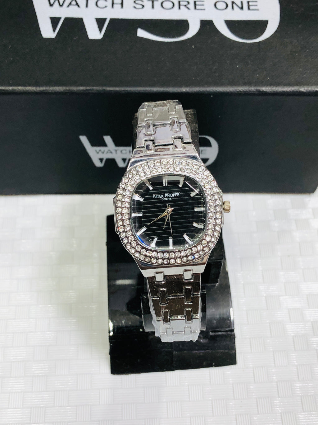petek philip female Silver watch