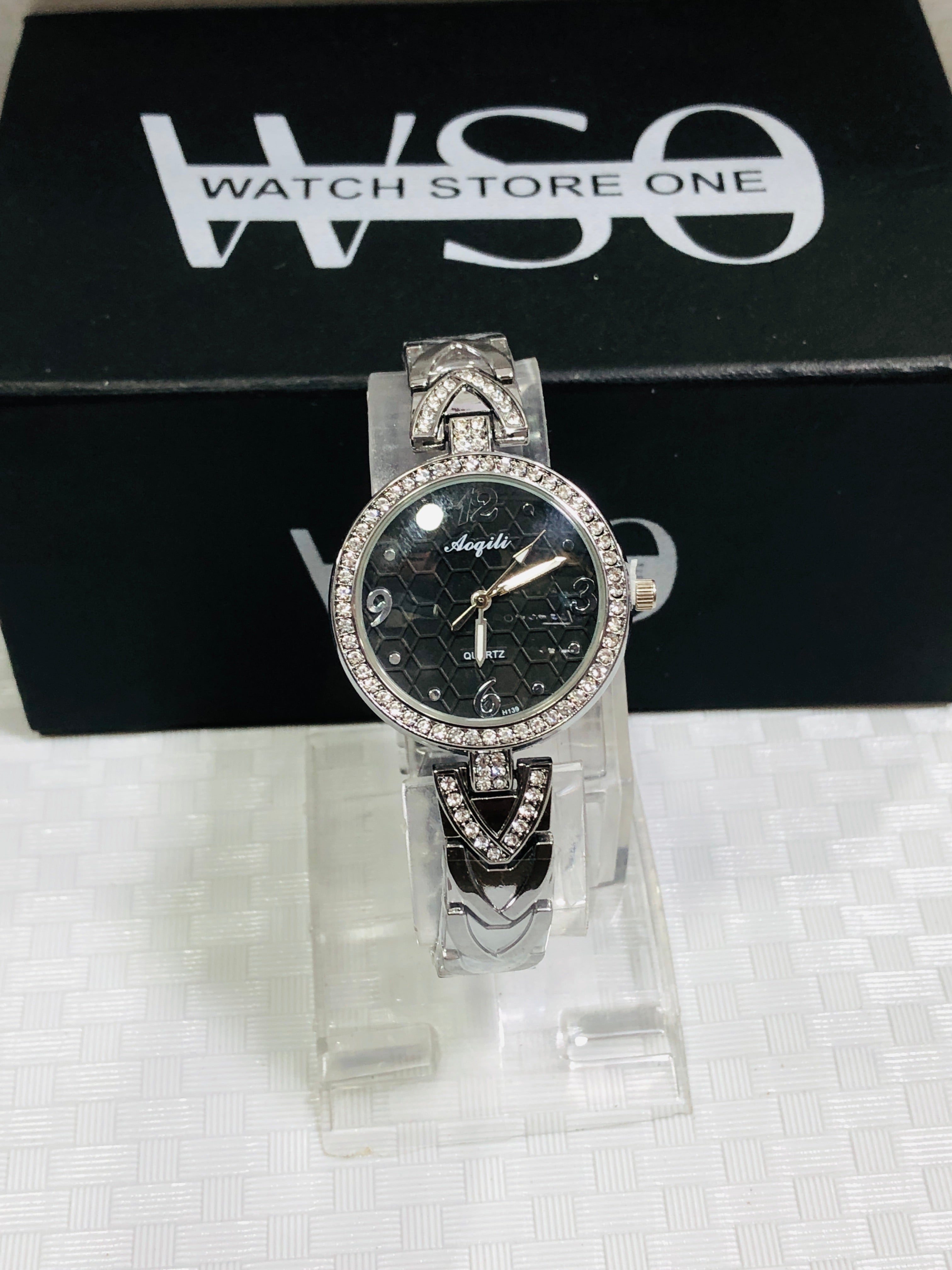Women watch silver black