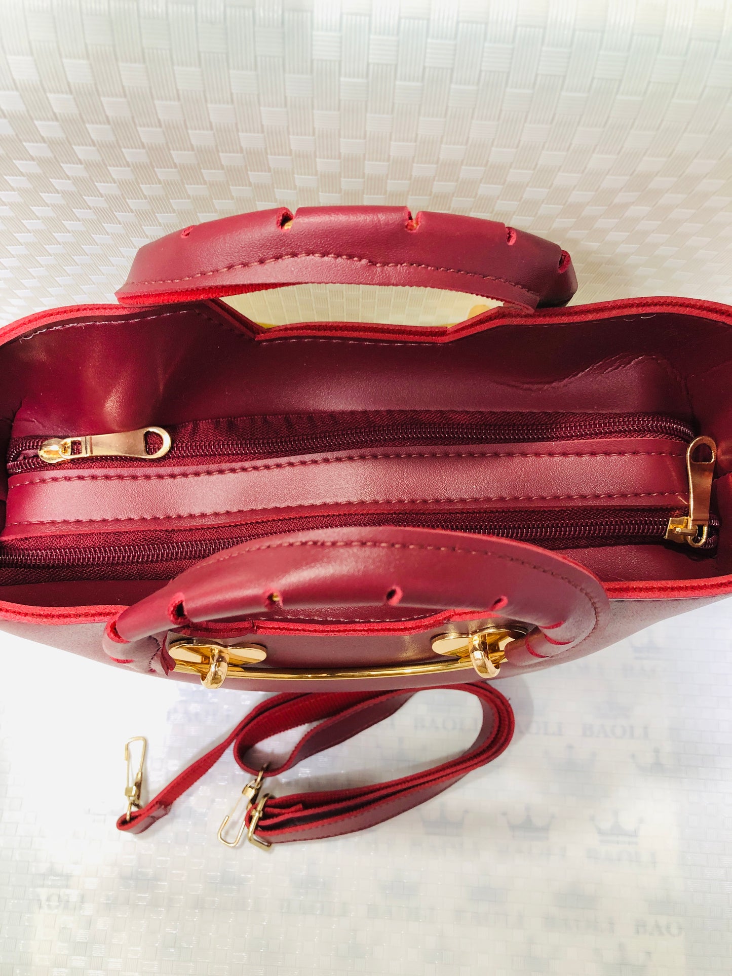 Dior Hand Bags mehroon