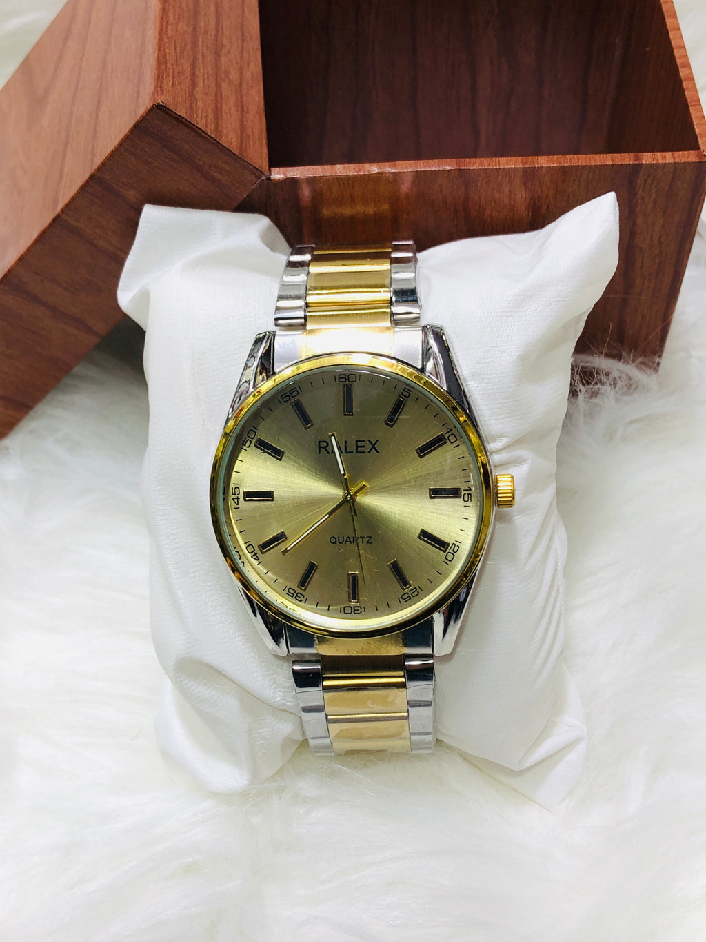 RALEX ORIGNAL WATCH SAMPEL >TOTONE WHITE