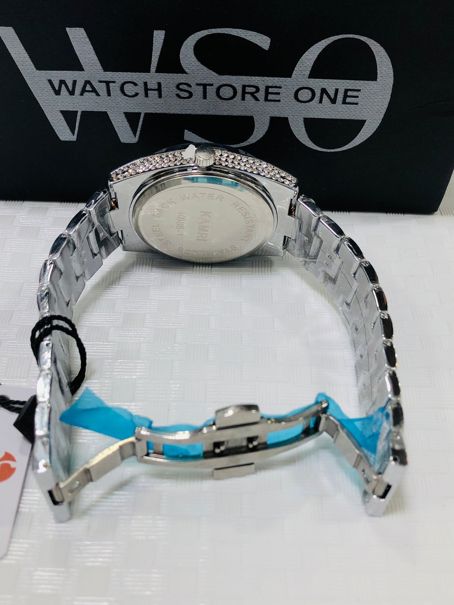 FULL DIAMOND WATCH >2 COLOUR
