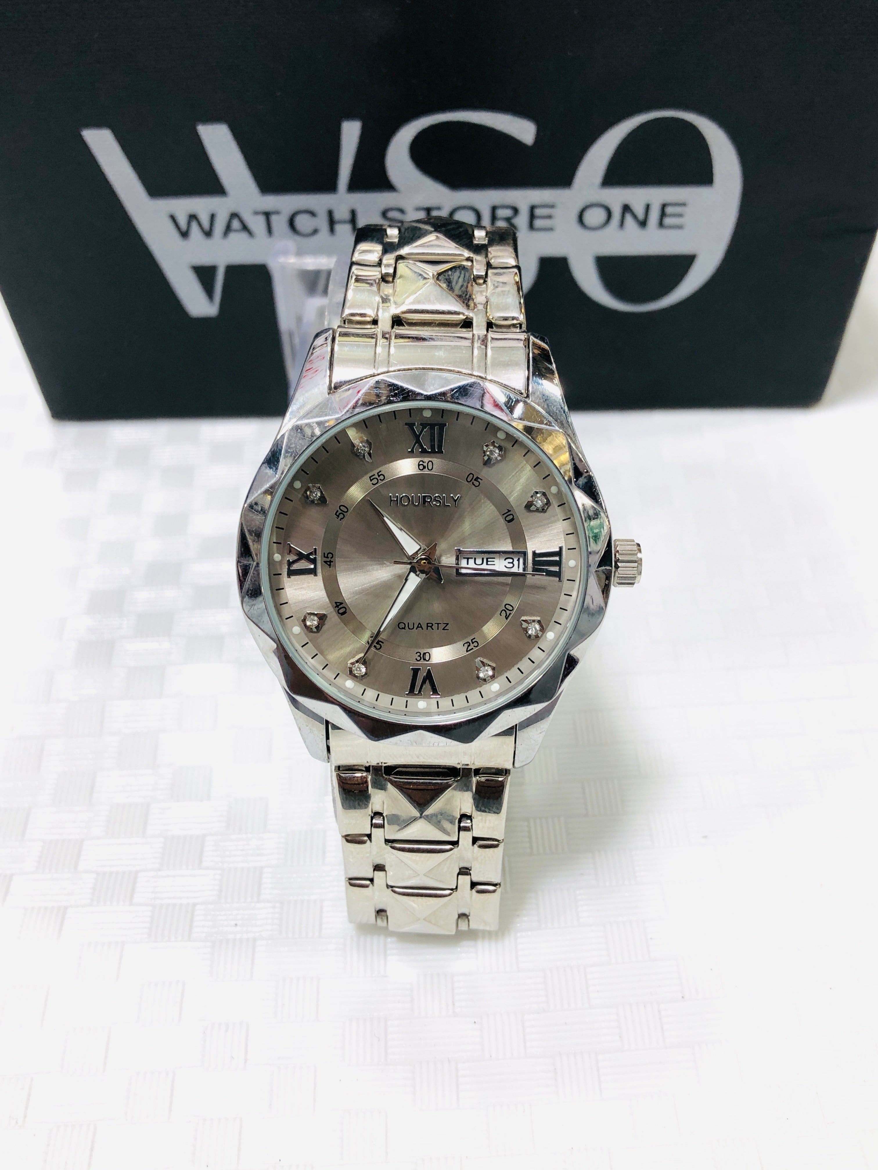 Hoursely Diamond Cut Watch>3 COLOR