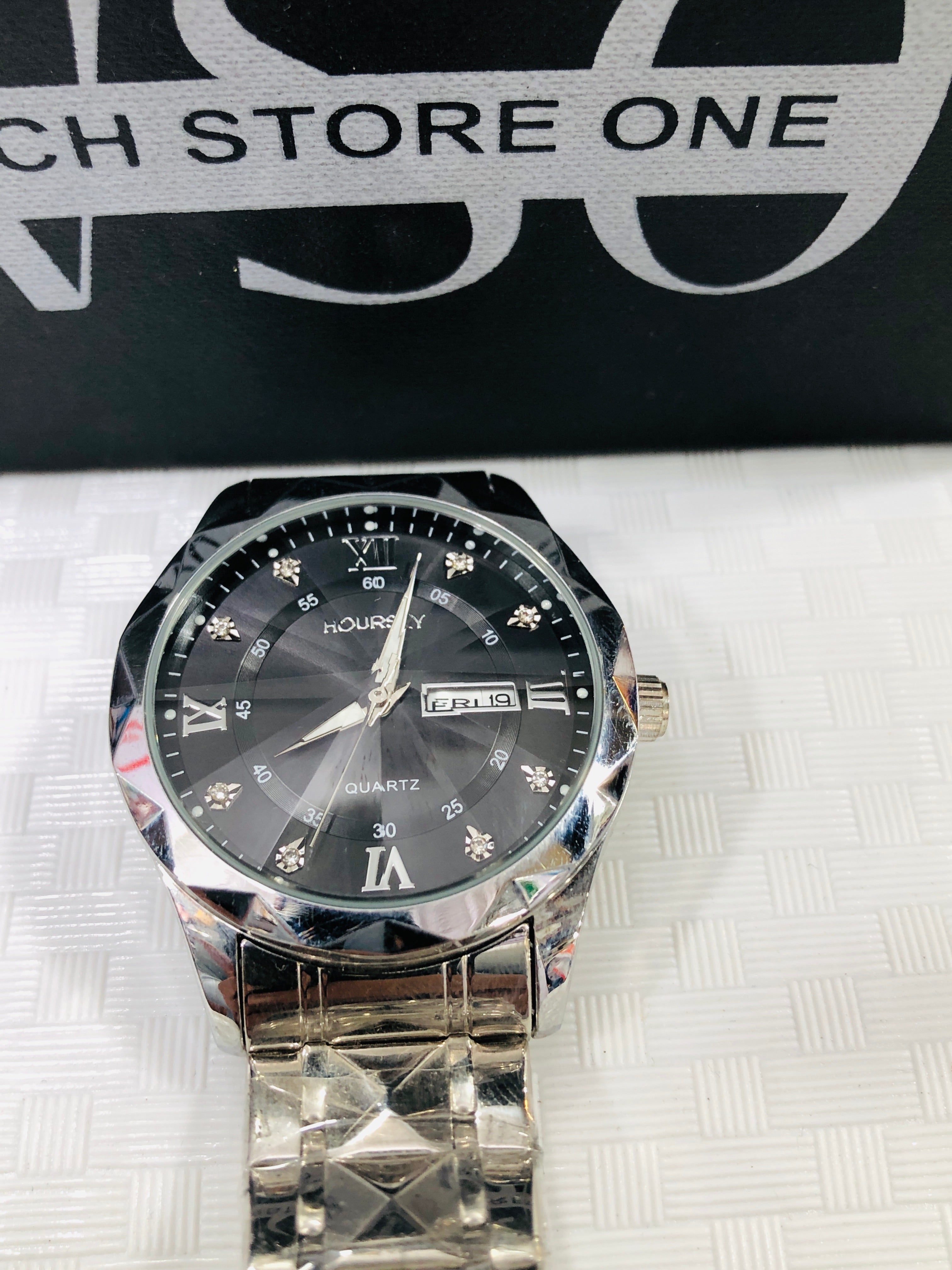 Hoursely Diamond Cut Watch>3 COLOR