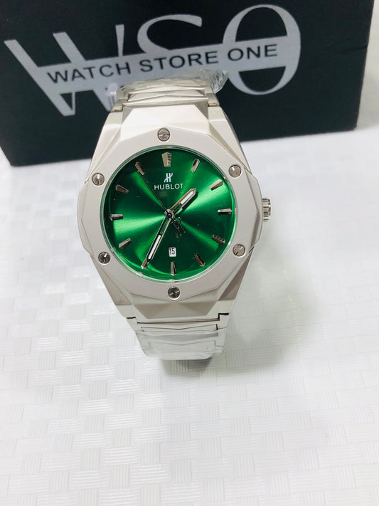 Hublot Diamond Cut >Green Dark
