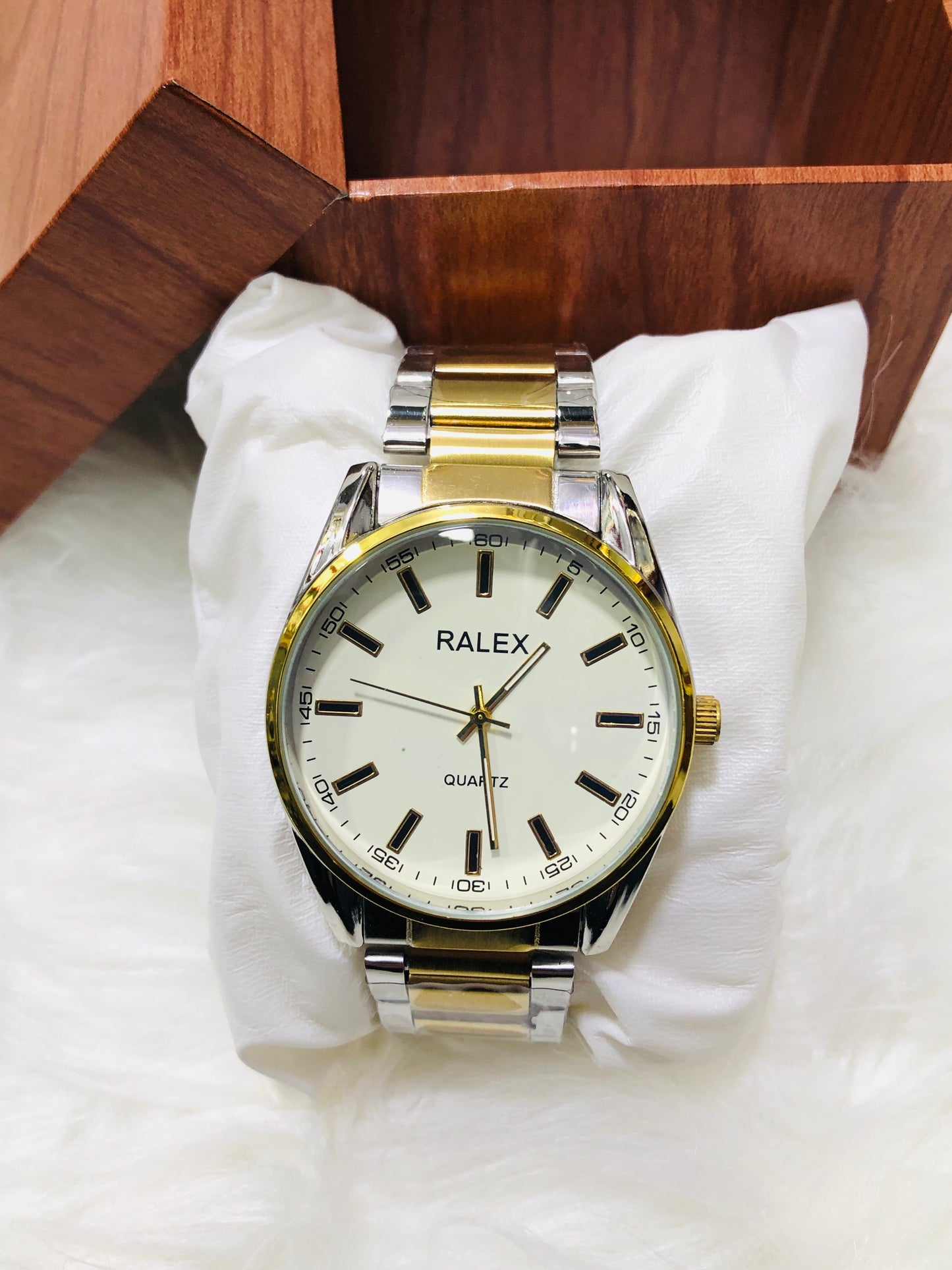 RALEX ORIGNAL WATCH SAMPEL >TOTONE WHITE