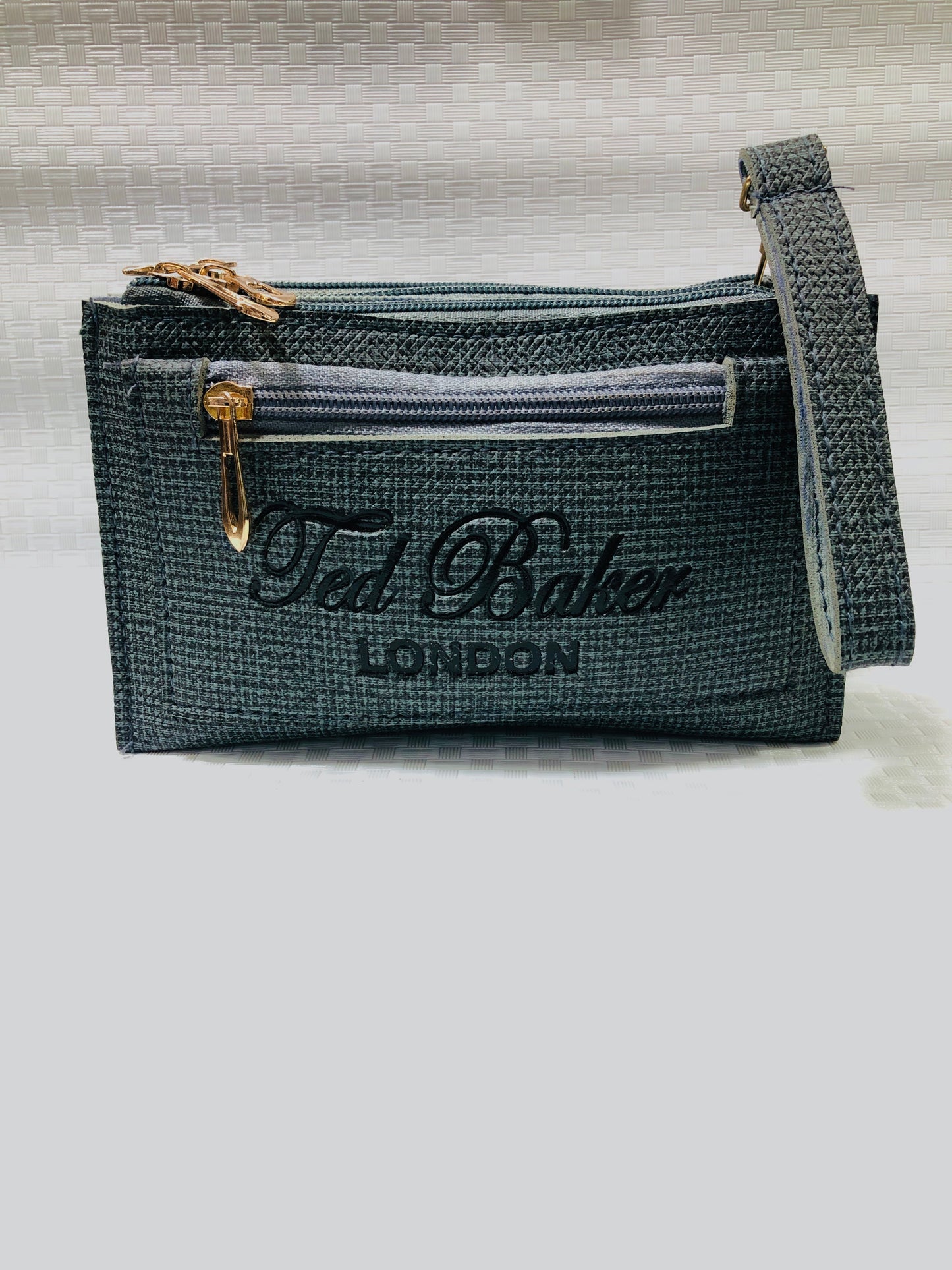 women TB hand clutch 3 zip