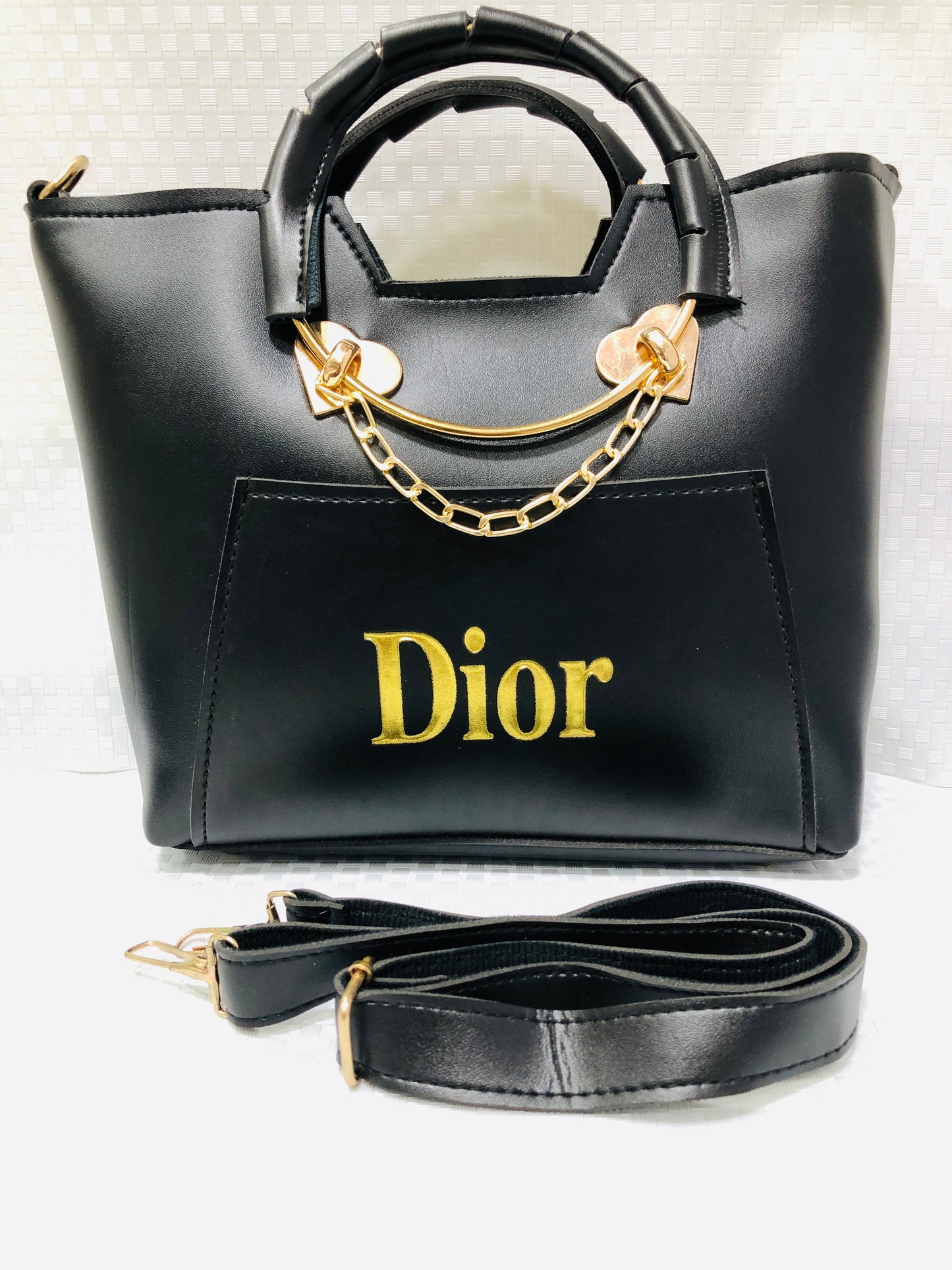 Dior Hand Bags Black