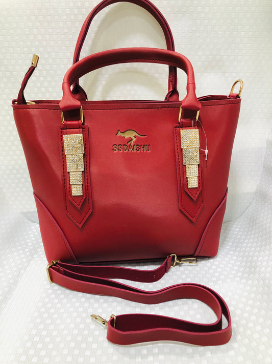 Stylish Hande Bags Mehroon