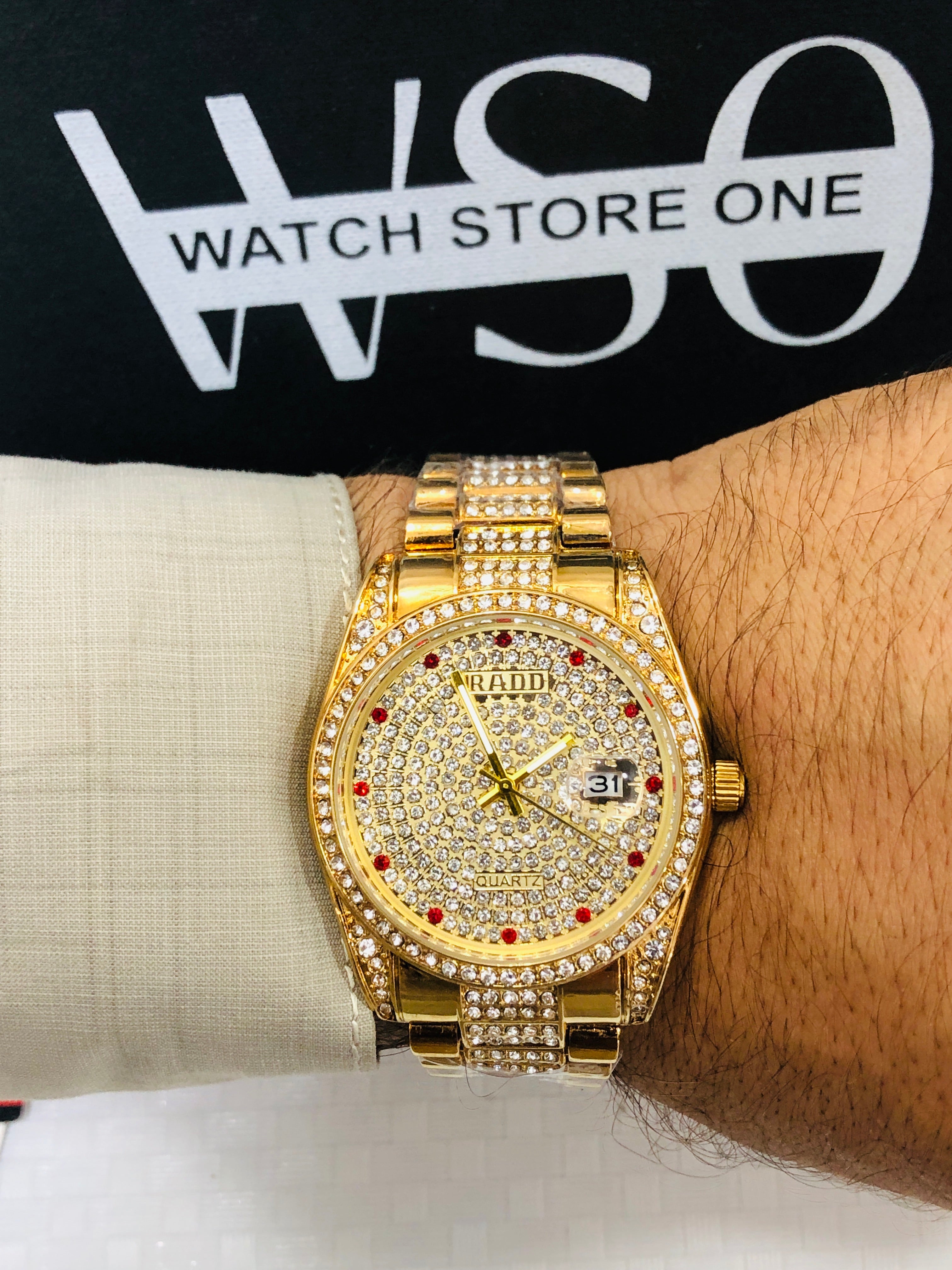 Ice Diamond - Article #765 - Two Tone - Diamond Dial