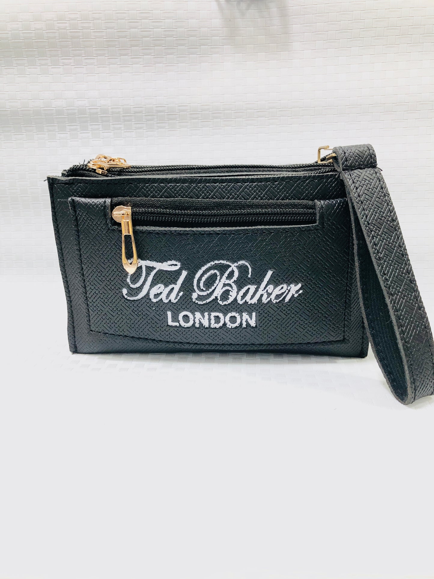 women TB hand clutch 3 zip