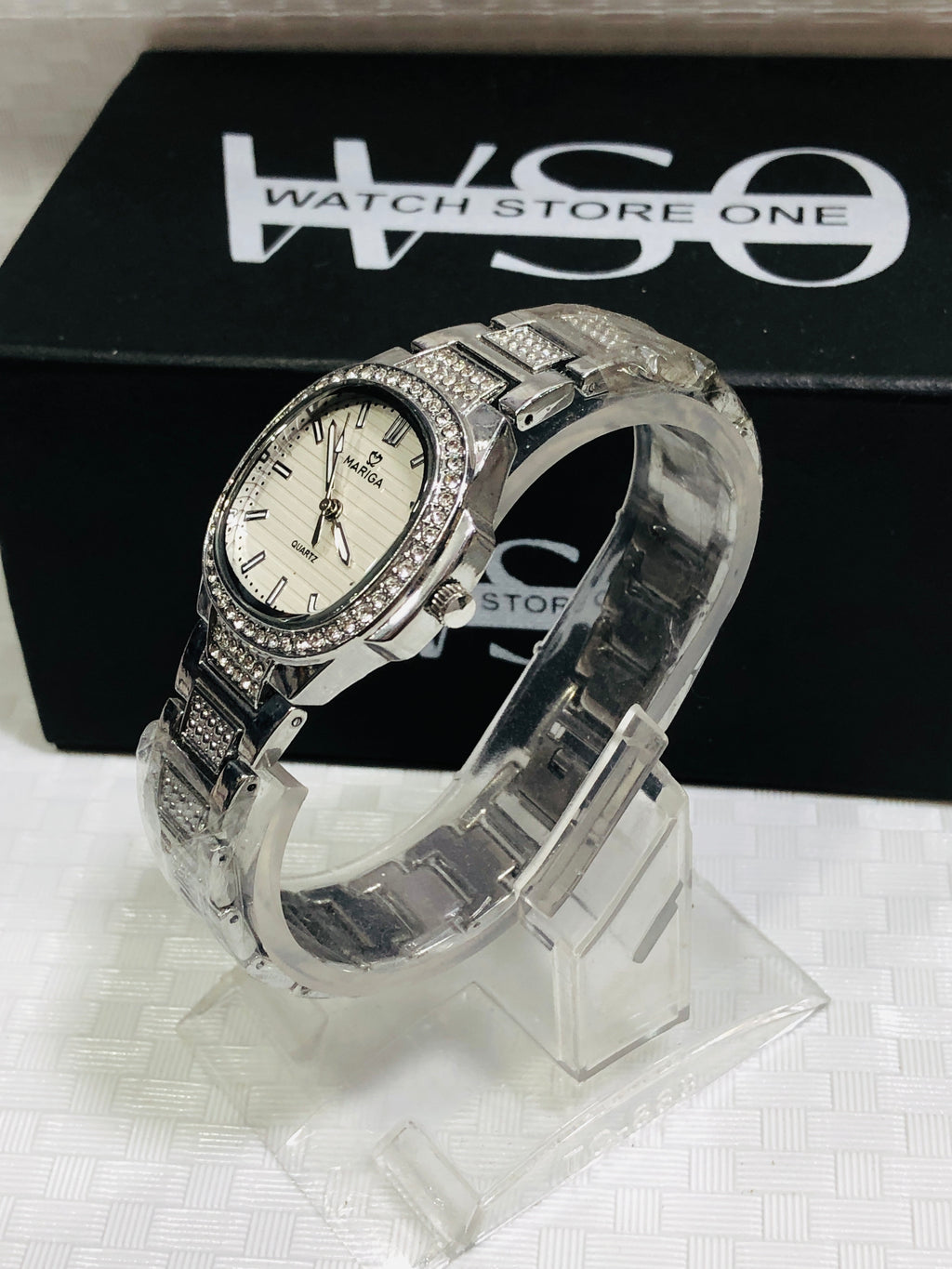 Women luxury watches Silver white