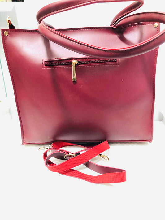 Mk Hande Bags >Mehroon