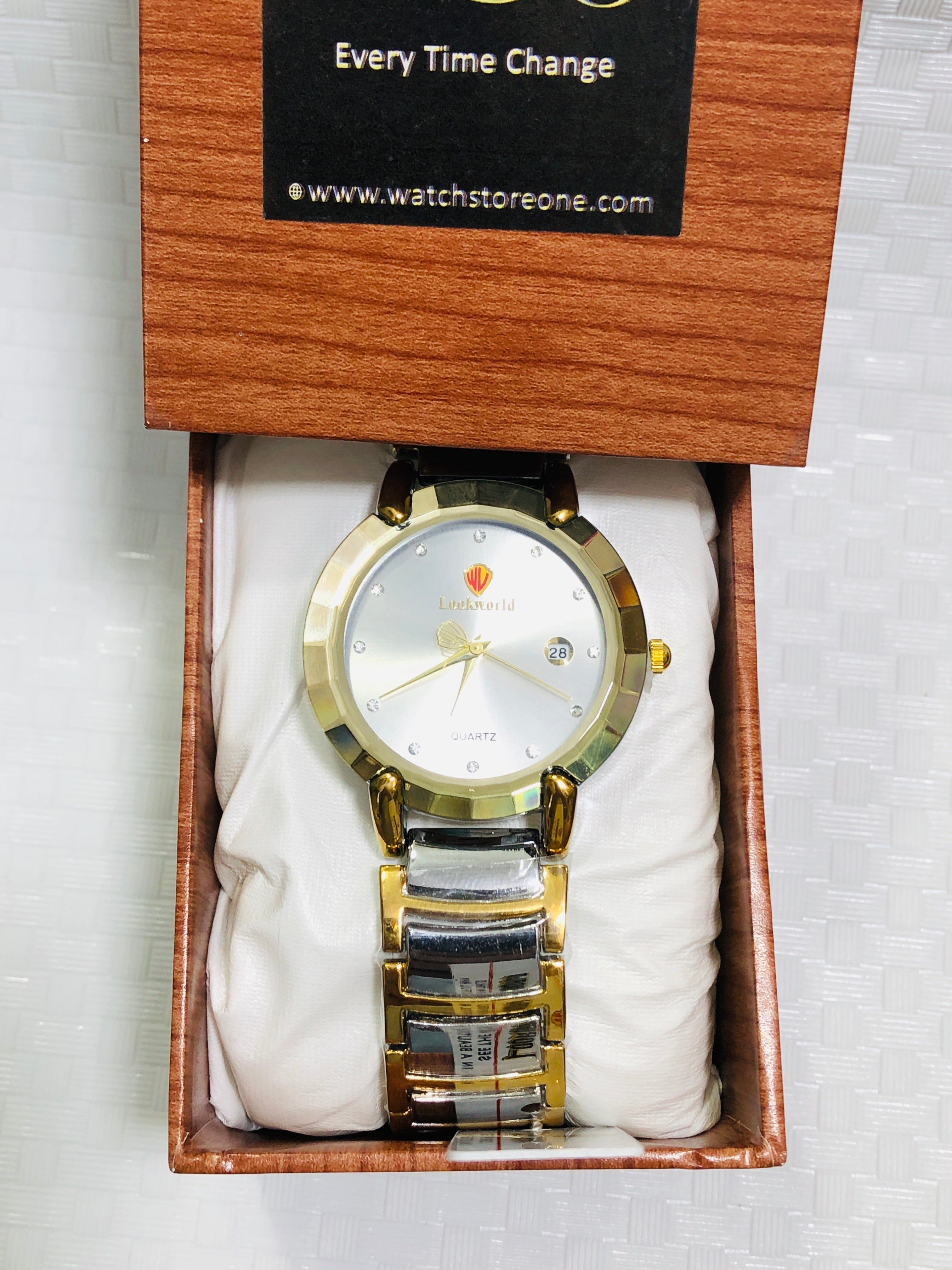 DIAMOND GLASS WATCH ORIGNAL