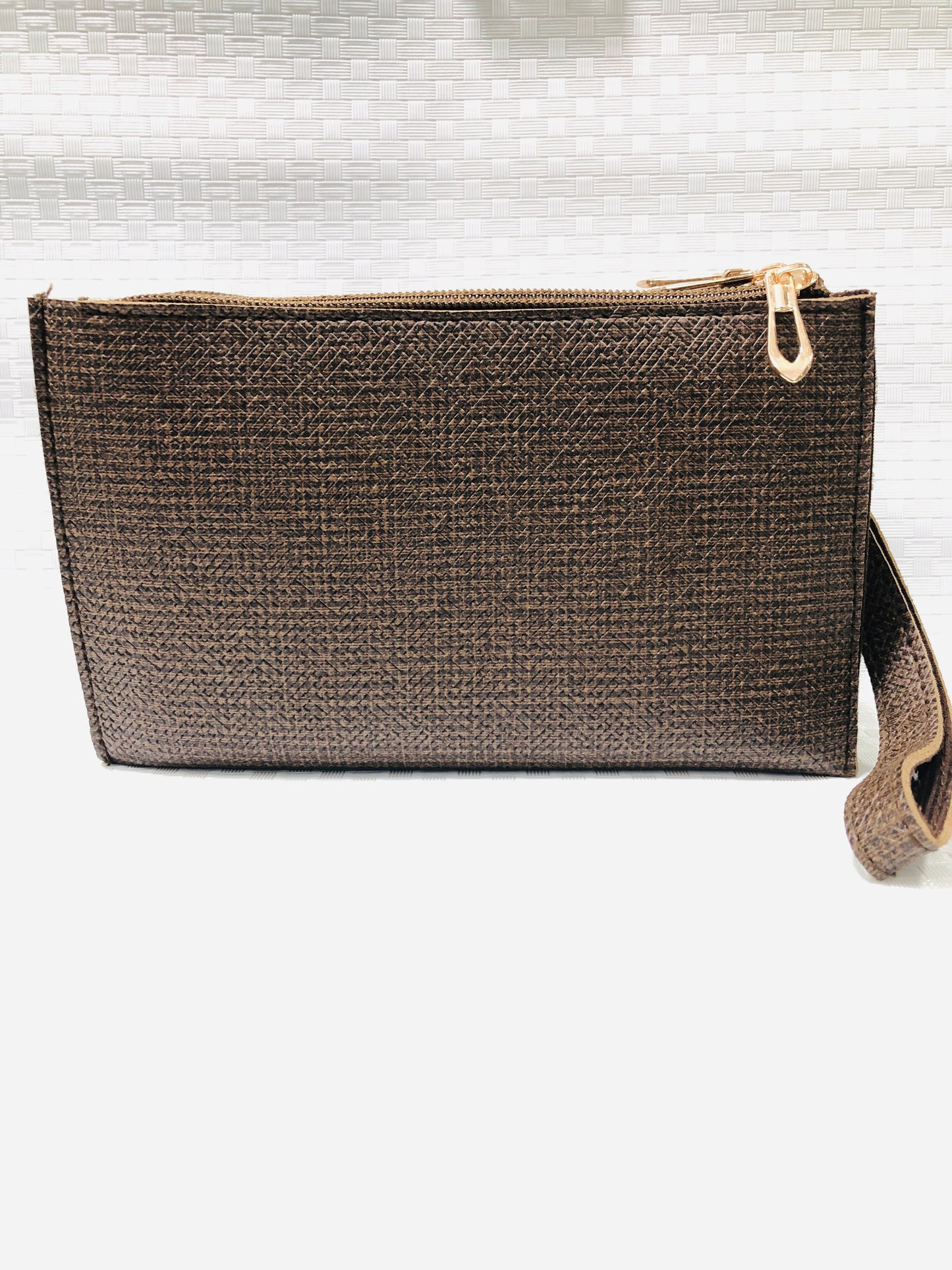 women TB hand clutch 3 zip