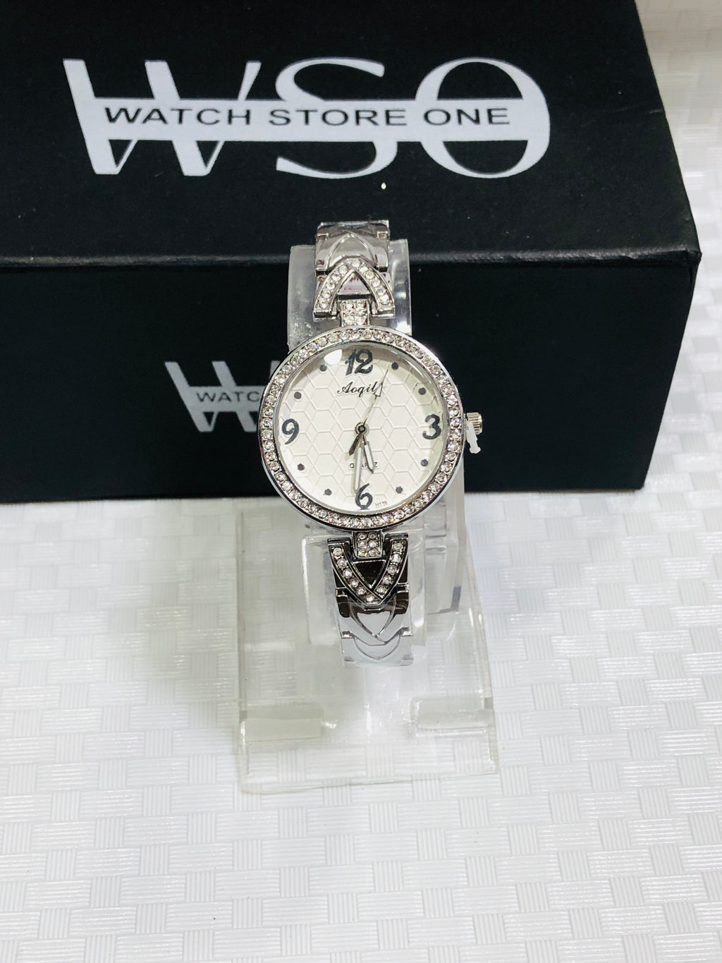 Women watch silver white