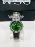 women Gucci watch silver Green