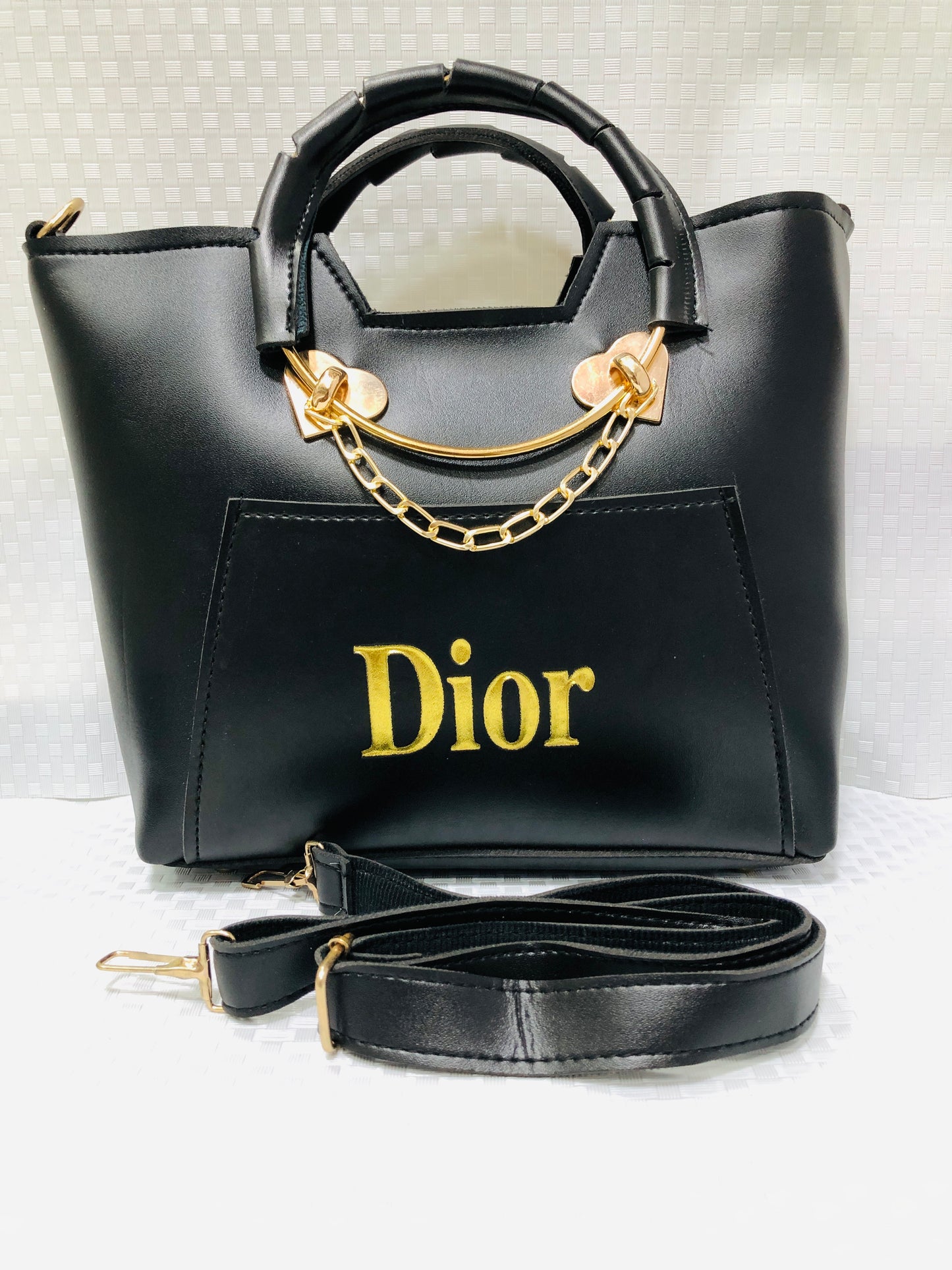 Dior Hand Bags Black