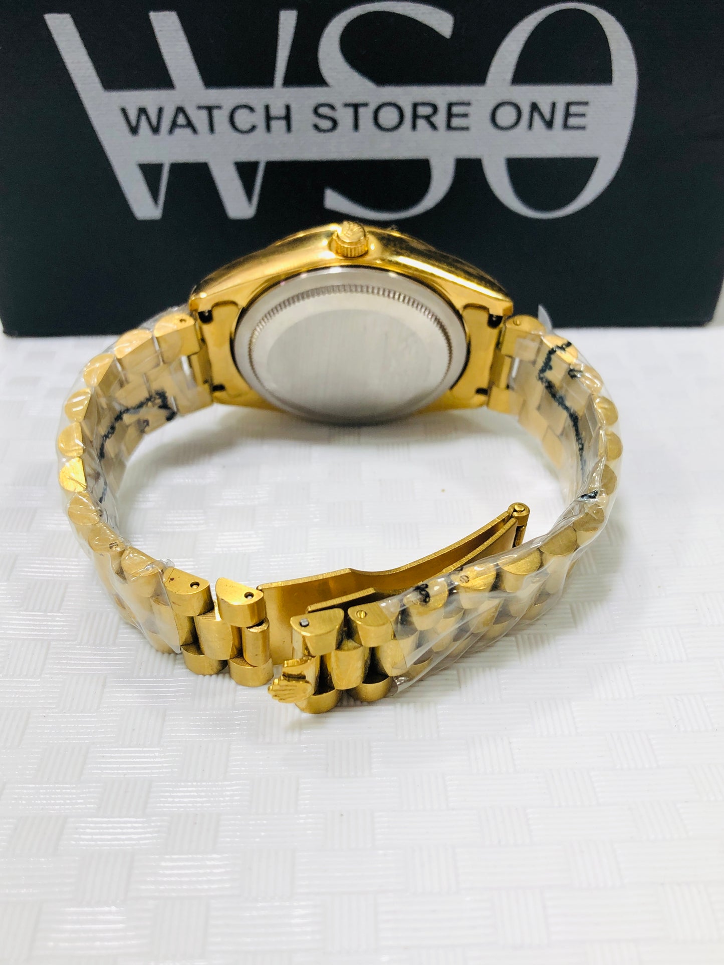 Rlx Day Date Diamond >Full Gold