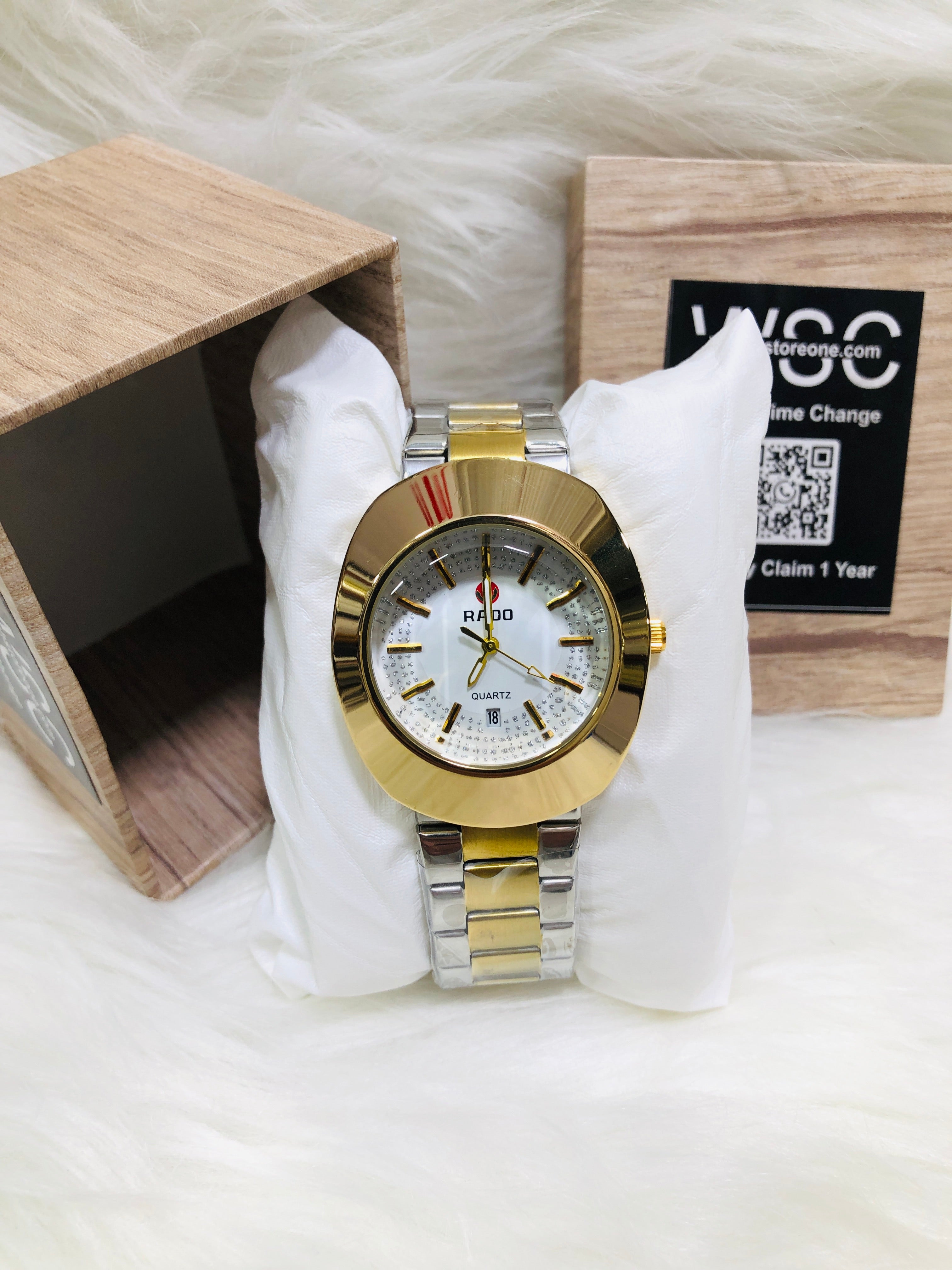 RADO EGG PREMIUM DIAMOND WATCH FULL WATER 💦 PROOF