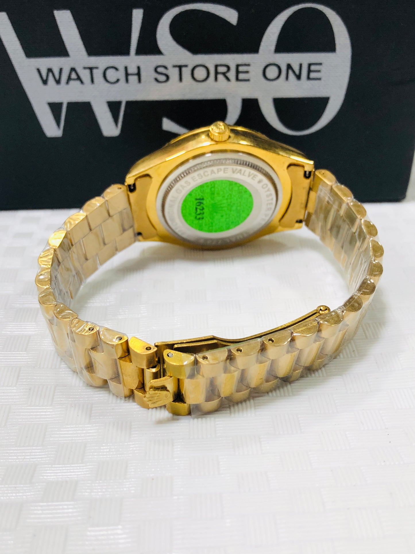 Rlx Date Just Quartz >Full Gold