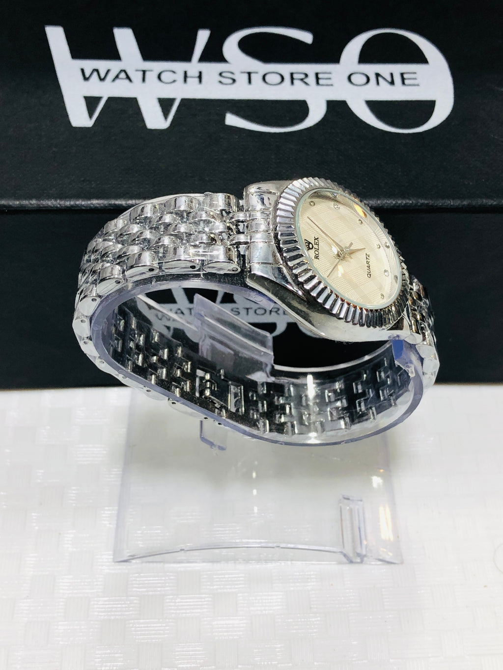 Rlx silver white watch