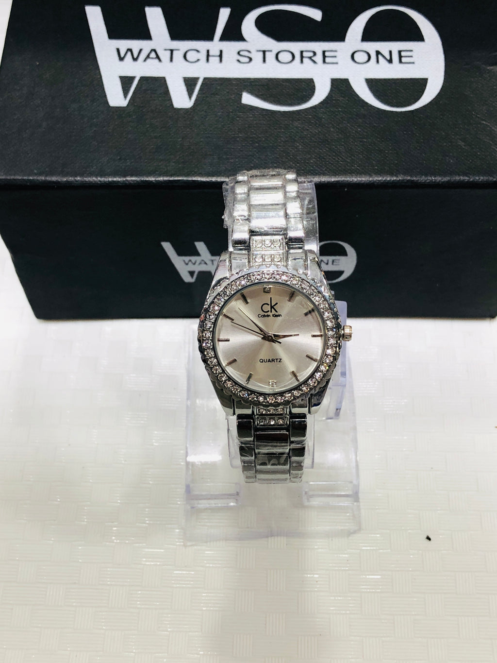 Ck women luxury watches silver white