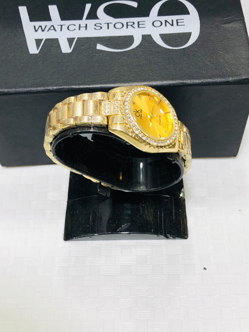 Ck women luxury watches Gold