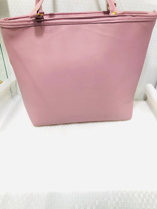 Womens Shoulder Bag with Artist Design >TPink