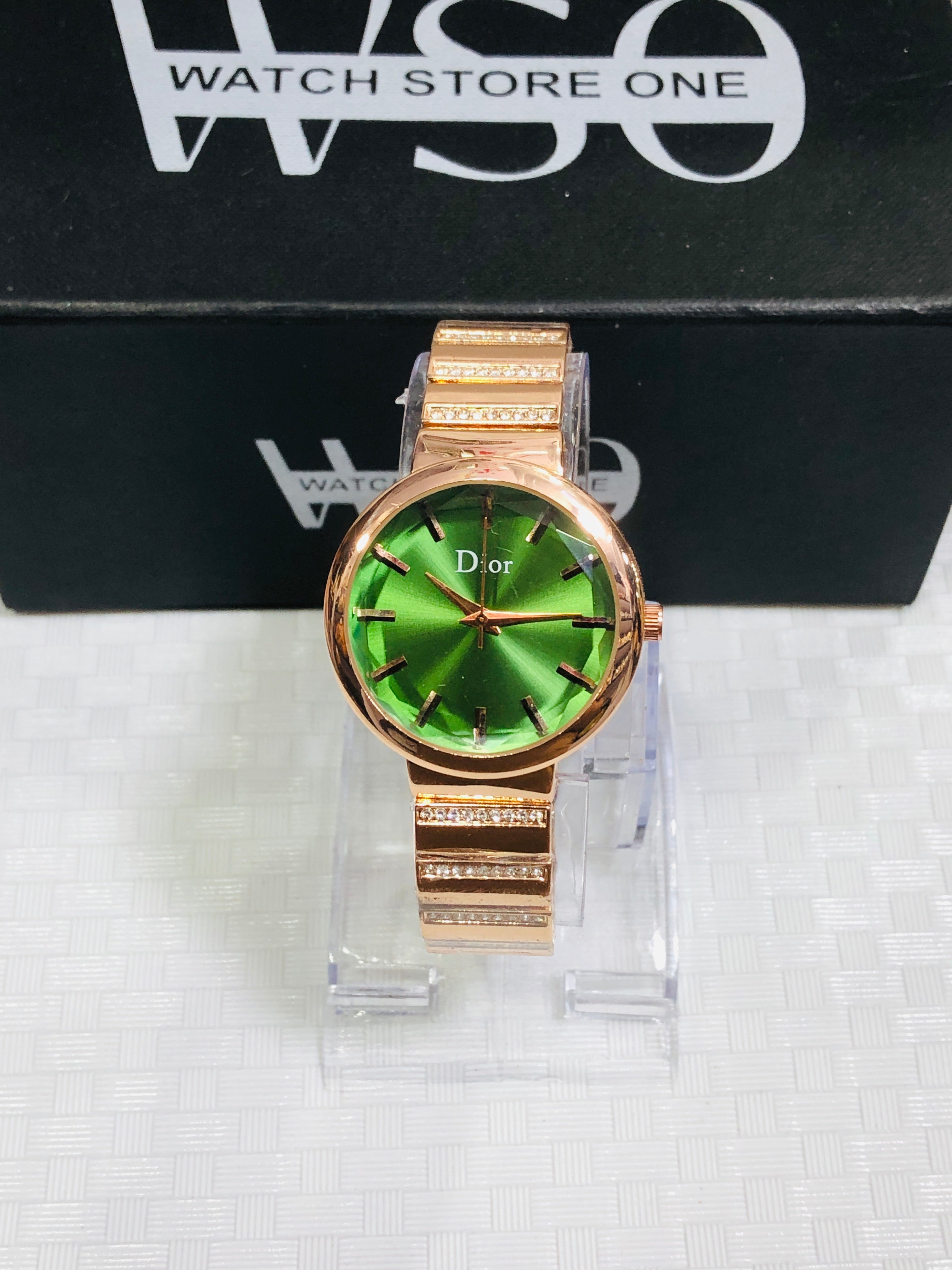 Dior Female watch Rose Green