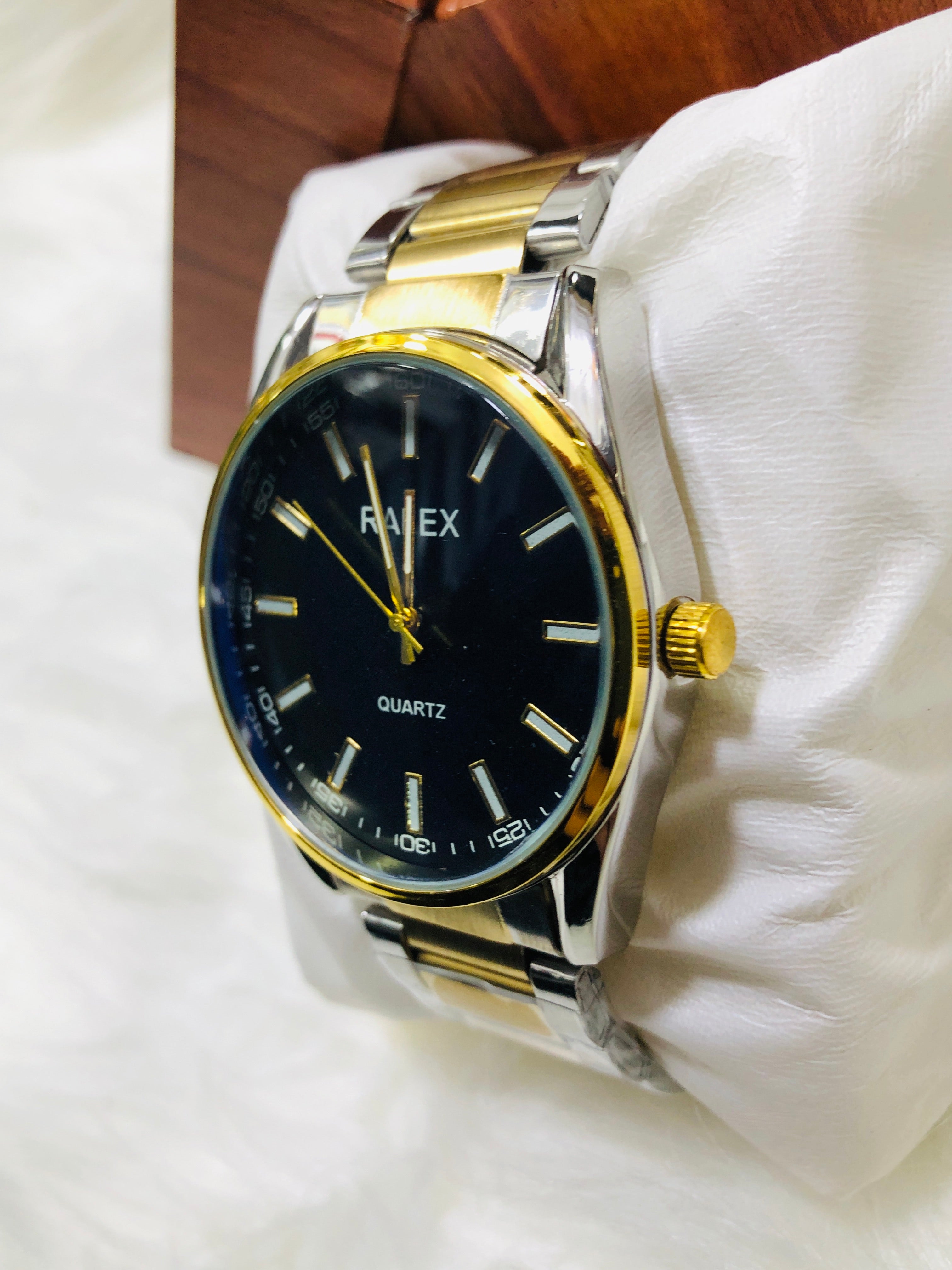 RALEX ORIGNAL WATCH SAMPEL >TOTONE WHITE