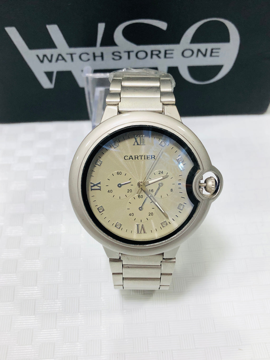 Cartier stylish men watch >full Gary