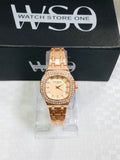 petek philip female Rose gold watch