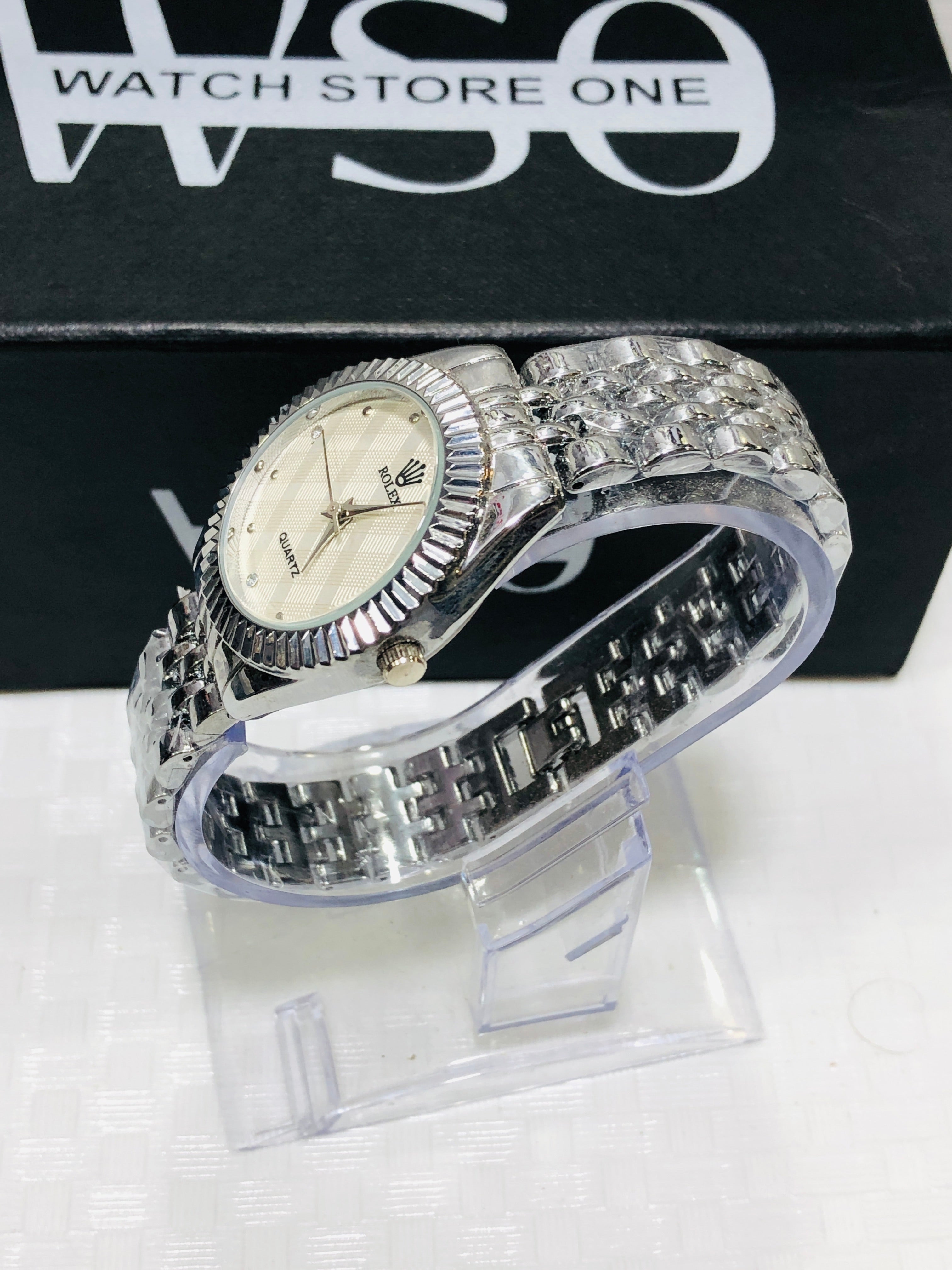 Rlx silver white watch