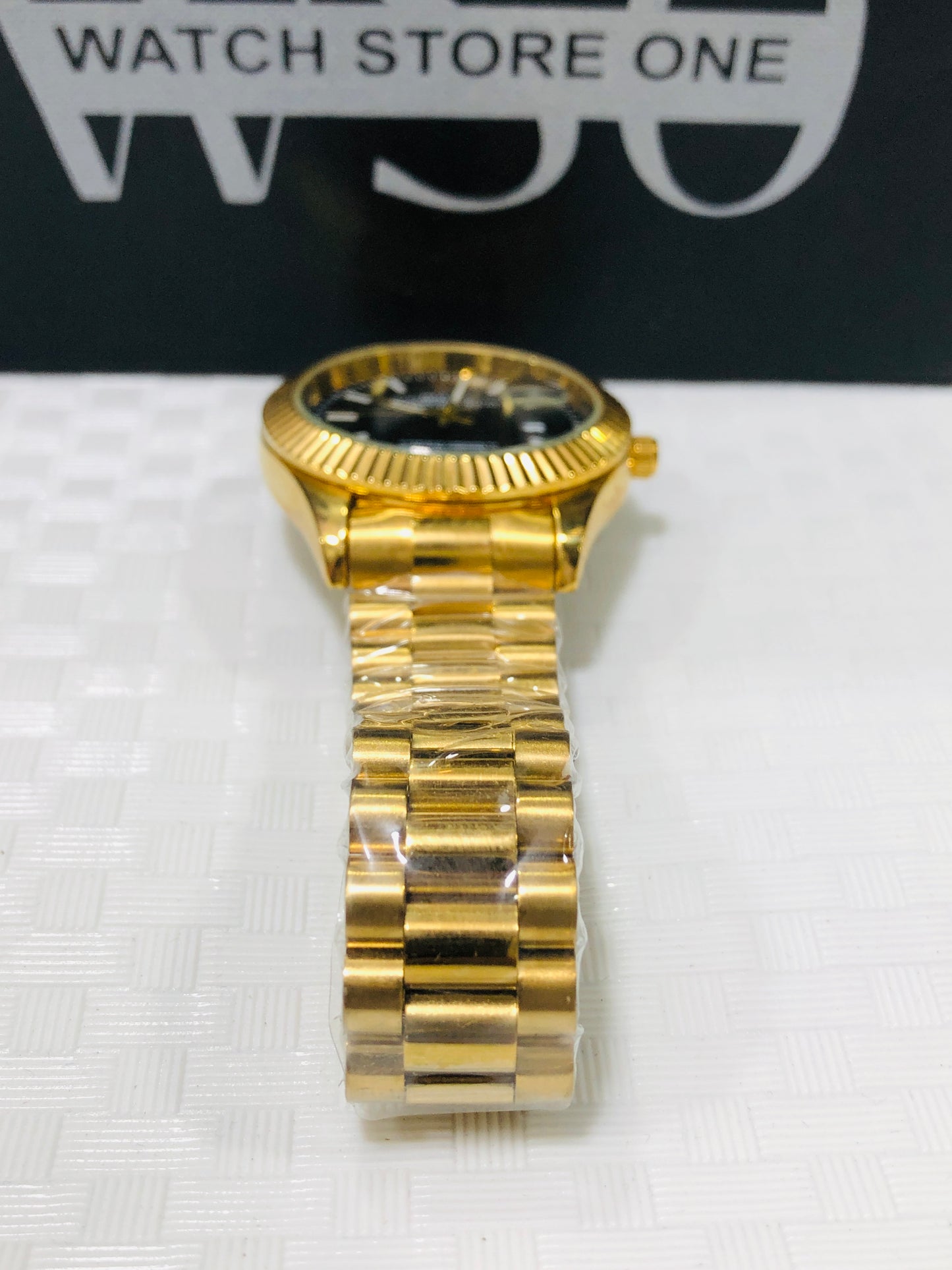 Rlx date just Quartz >Gold Black