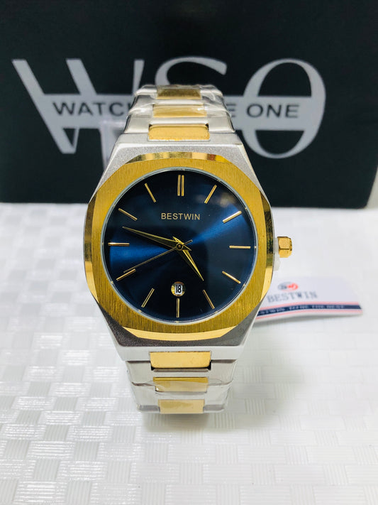 Bestwin Premium Watches >TOTONE BLUE