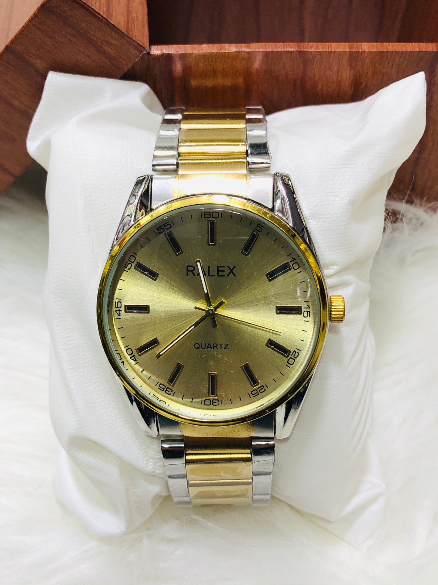 RALEX ORIGNAL WATCH SAMPEL >TOTONE WHITE