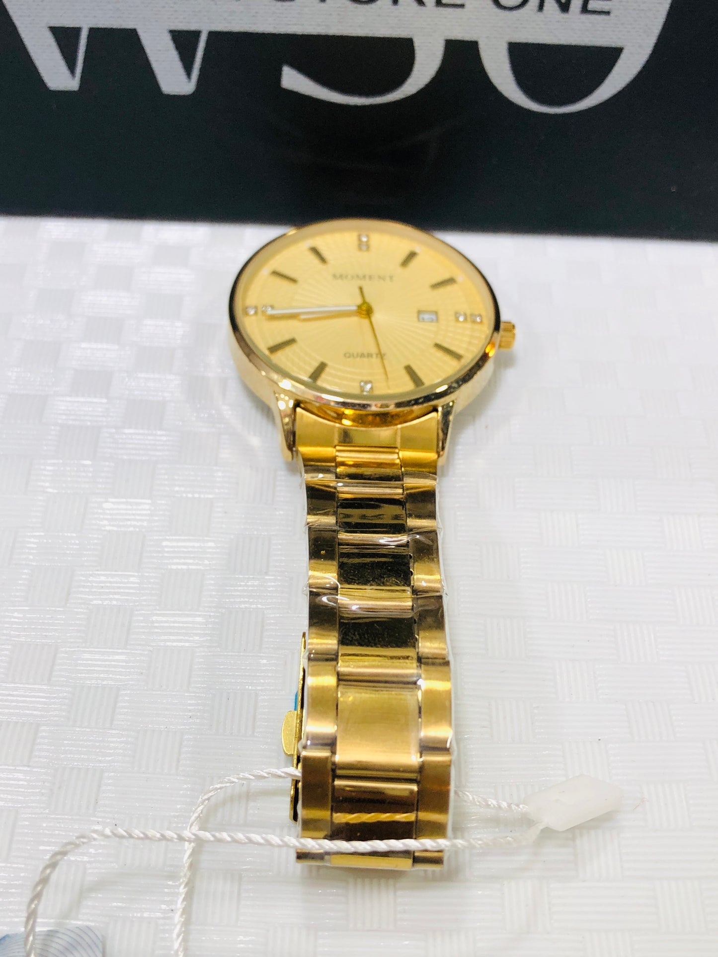 Moment Gold watch