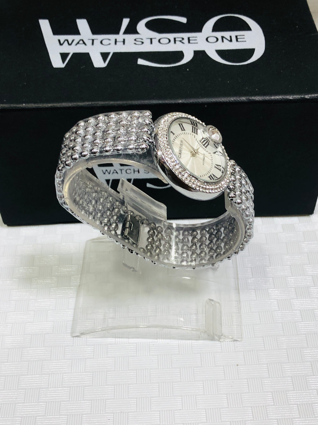 Cartier women watch silver