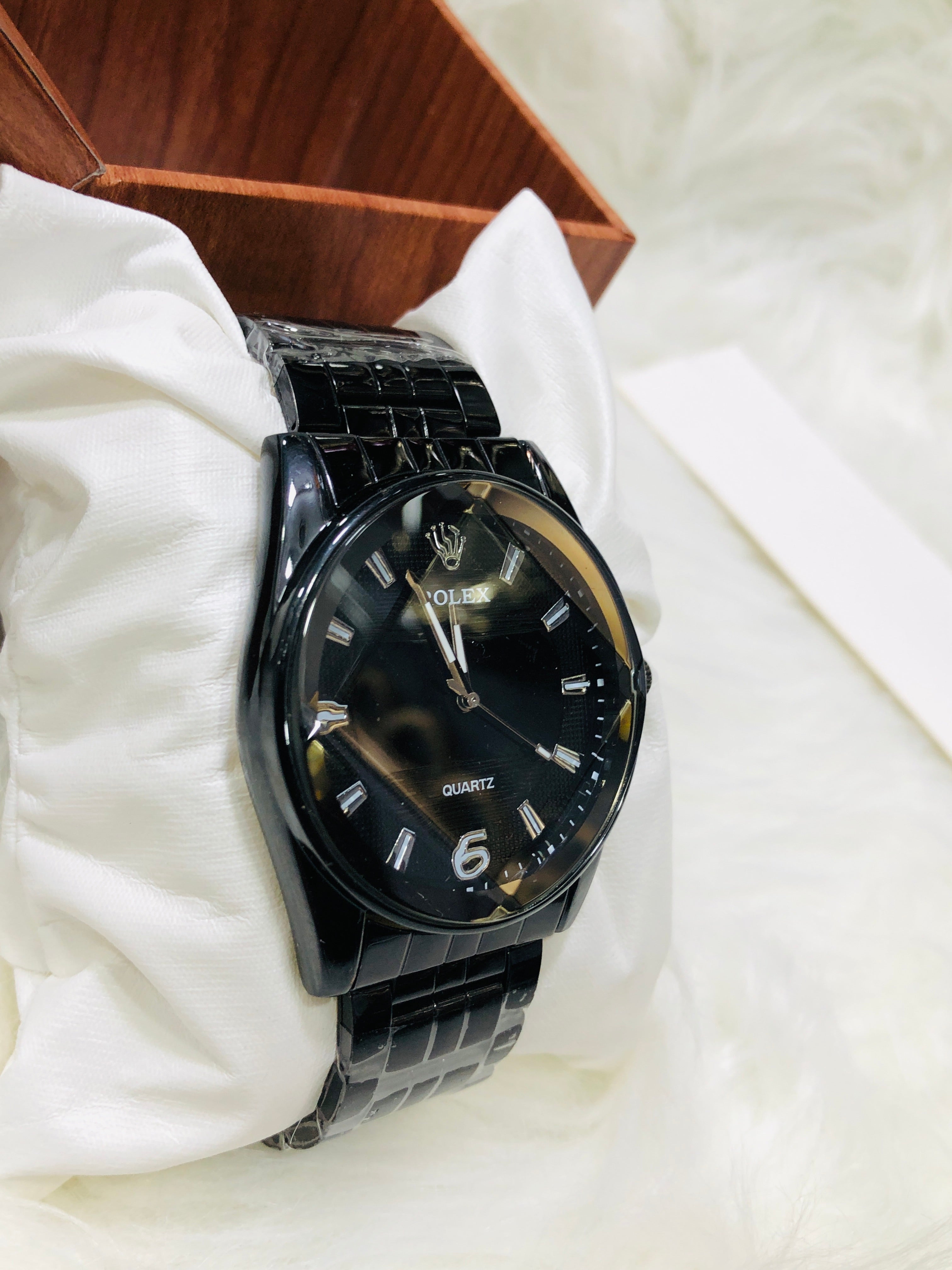 Rolex Obsidian Edge - Article #281 - Black - Black Dial