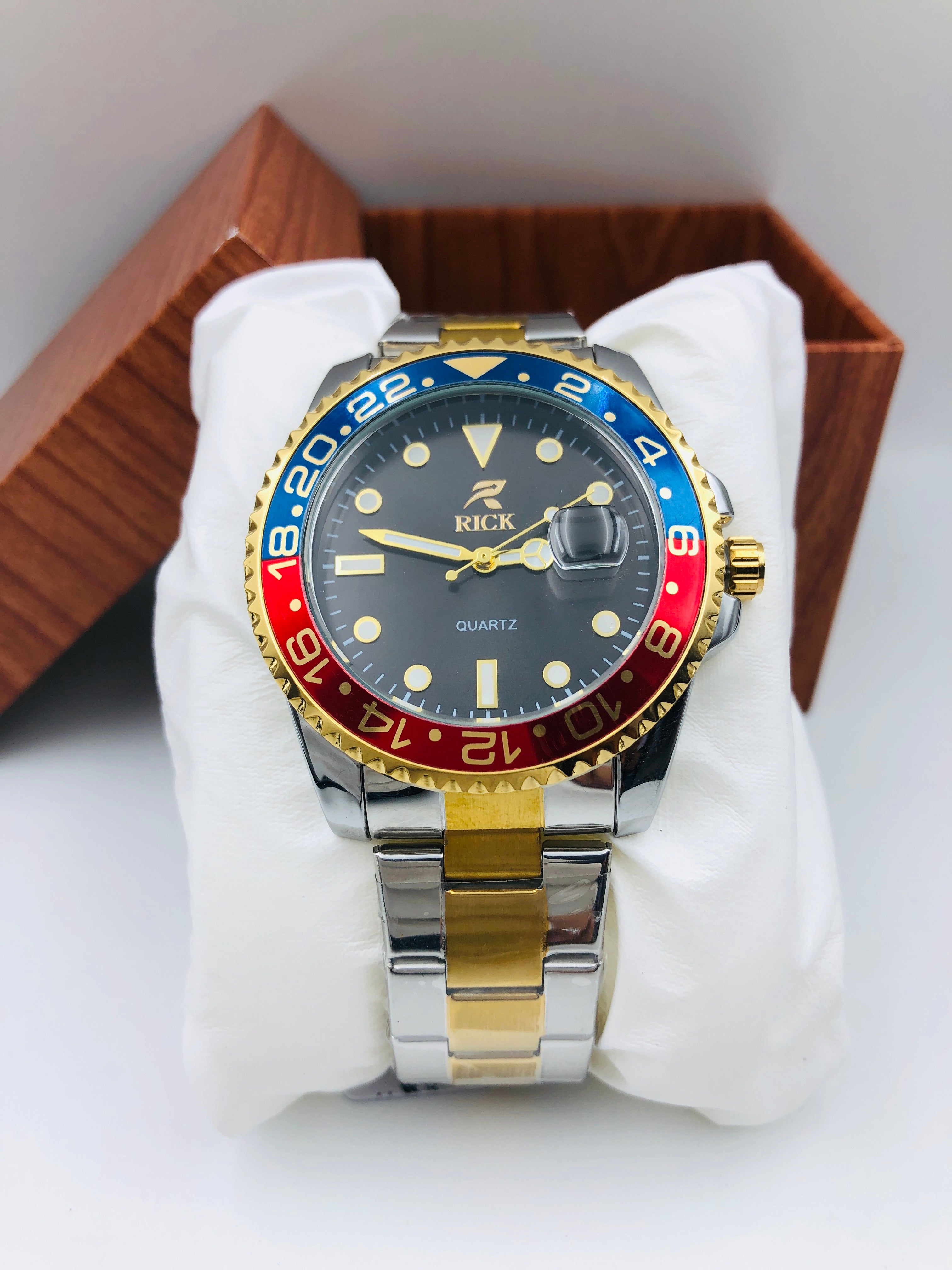 Rick Quartz Series - Article #977 - Two Tone - Pepsi Dial