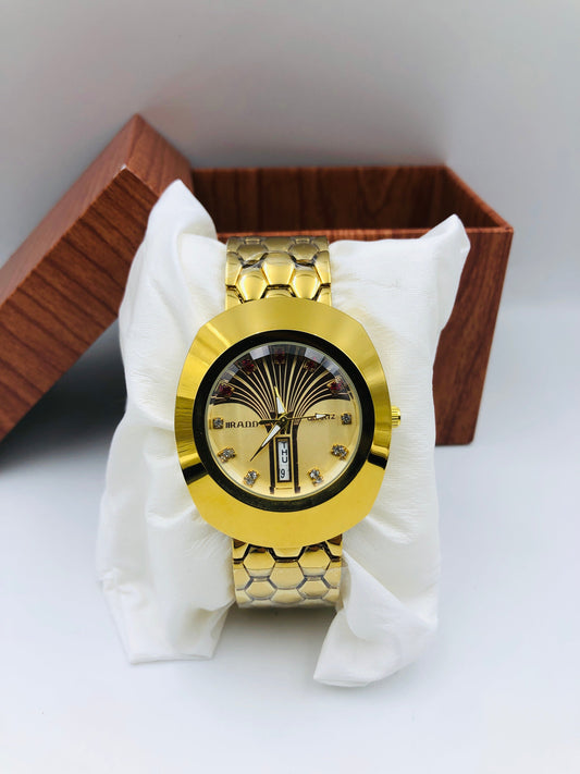Rado Diastar 12 Stone - Article #369 - Golden - Golden Dial